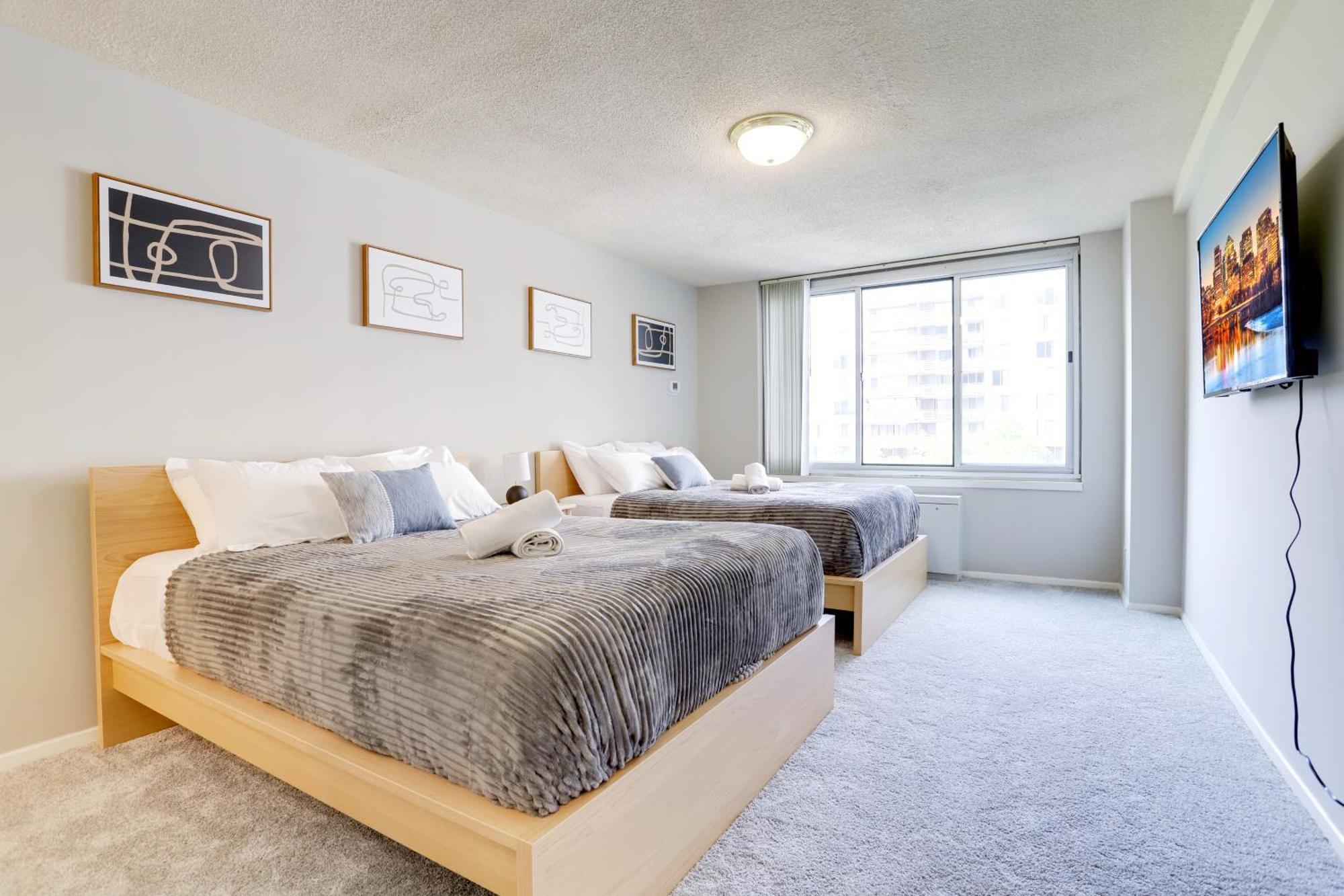 Apartment At Crystal City With Gym Arlington Buitenkant foto
