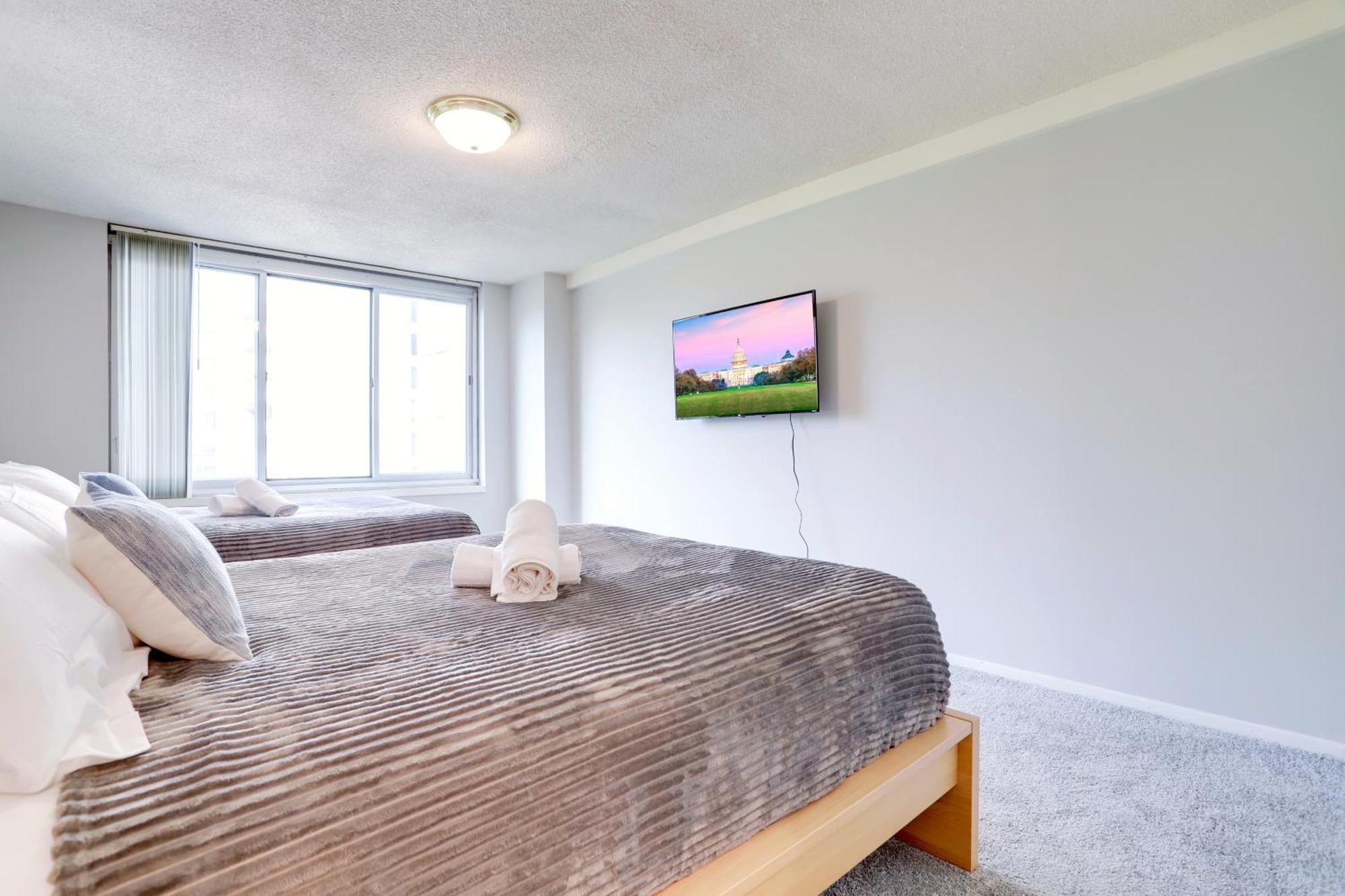 Apartment At Crystal City With Gym Arlington Buitenkant foto