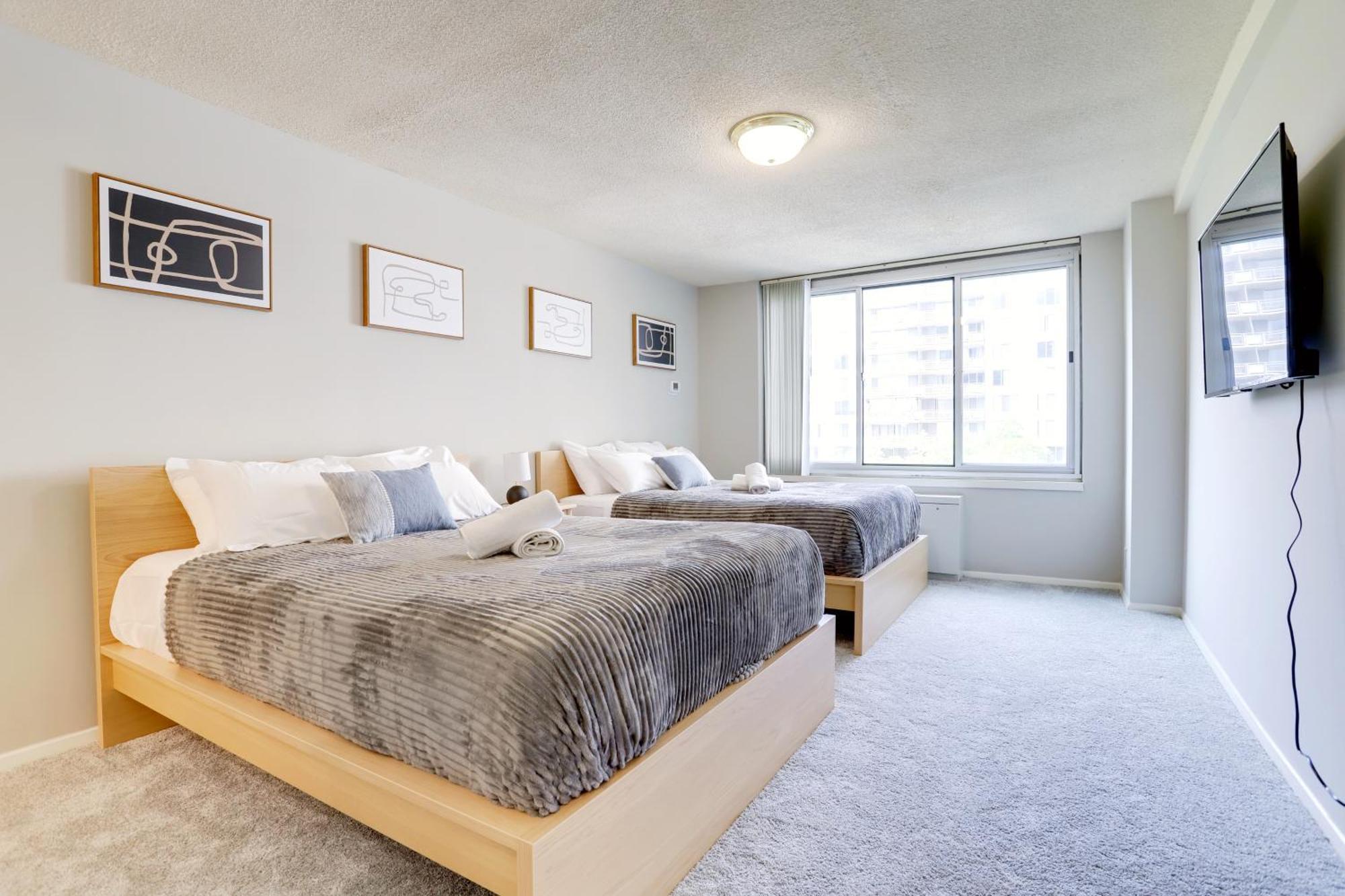 Apartment At Crystal City With Gym Arlington Buitenkant foto